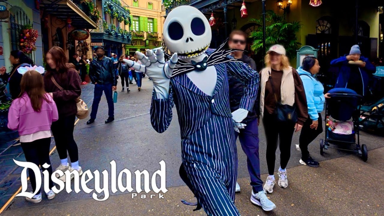 Disneyland Park Walkthrough | New Orleans Square, Jack Skellington, Fantasyland and More!