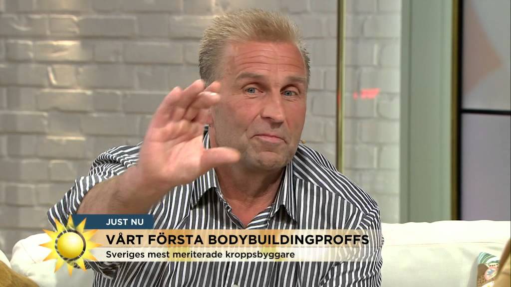Från Mr Universum till missbrukare - Nyhetsmorgon (TV4)