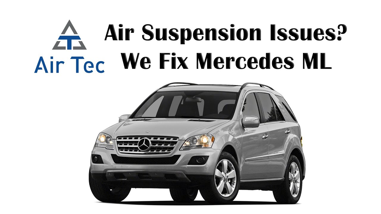 Mercedes-Benz ML-GL 164/166 repair of rear ADS-shock absorber & airspring by AirTec (Eng-subs)
