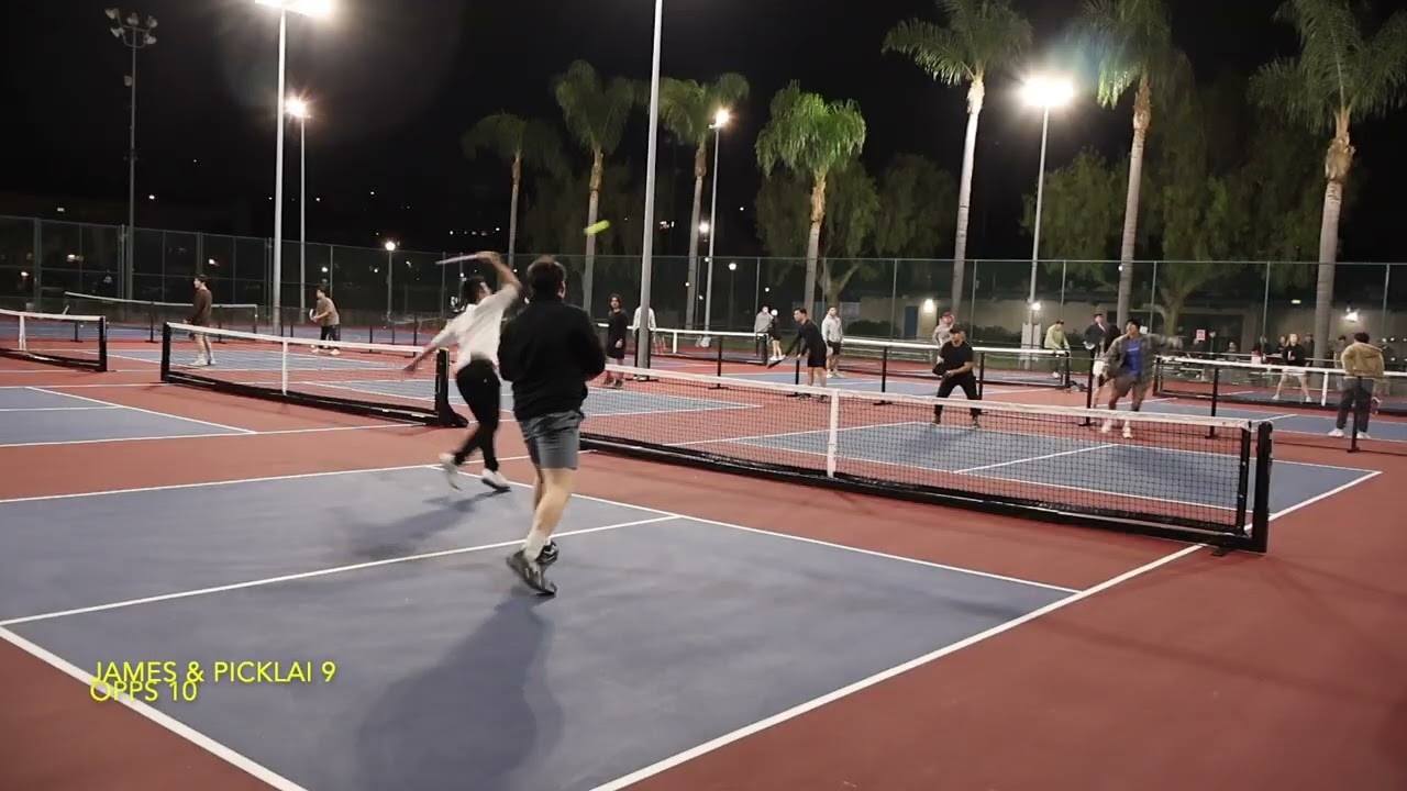 Barnes park: challenge court pickleball