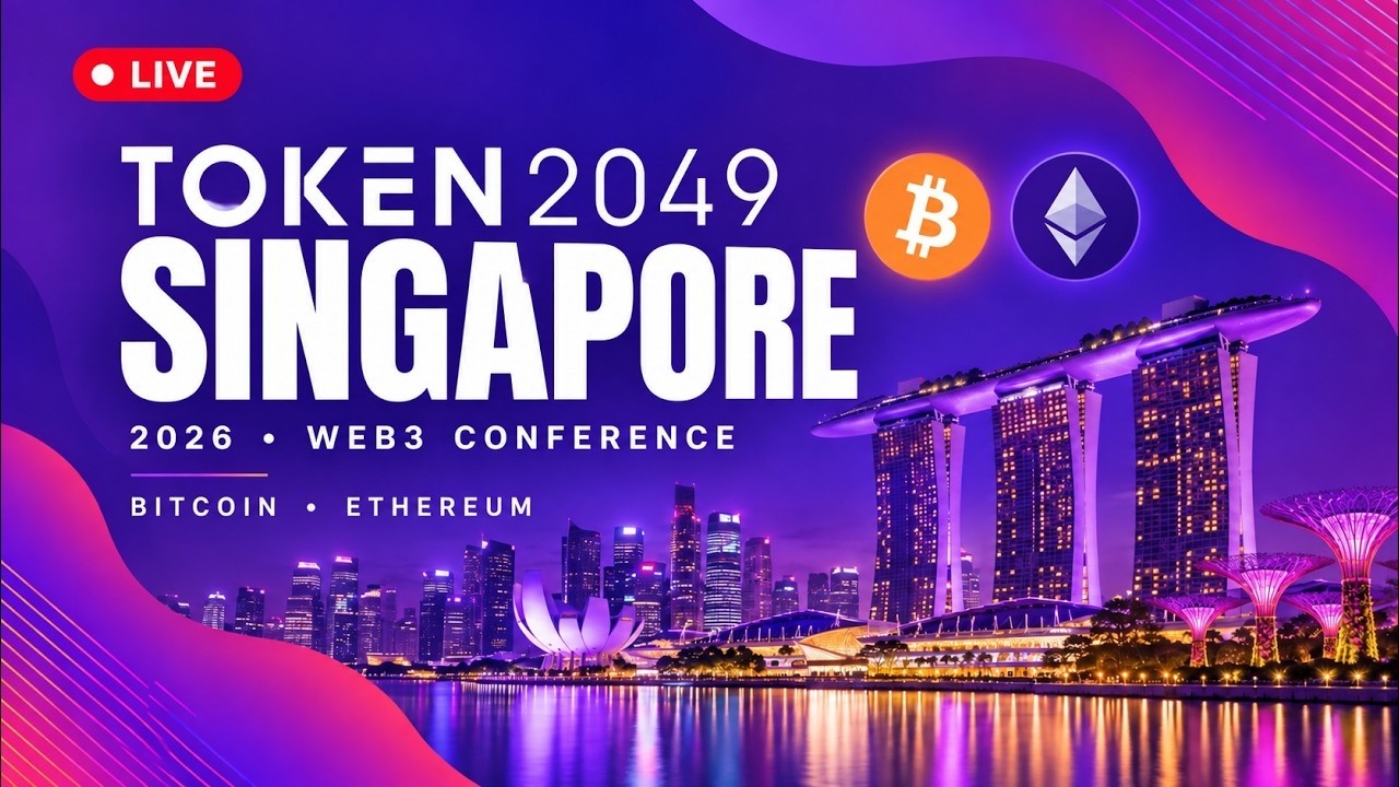 TOKEN2049 LIVE Today | Bitcoin & Ethereum Web3 Crypto Conference Singapore 2026