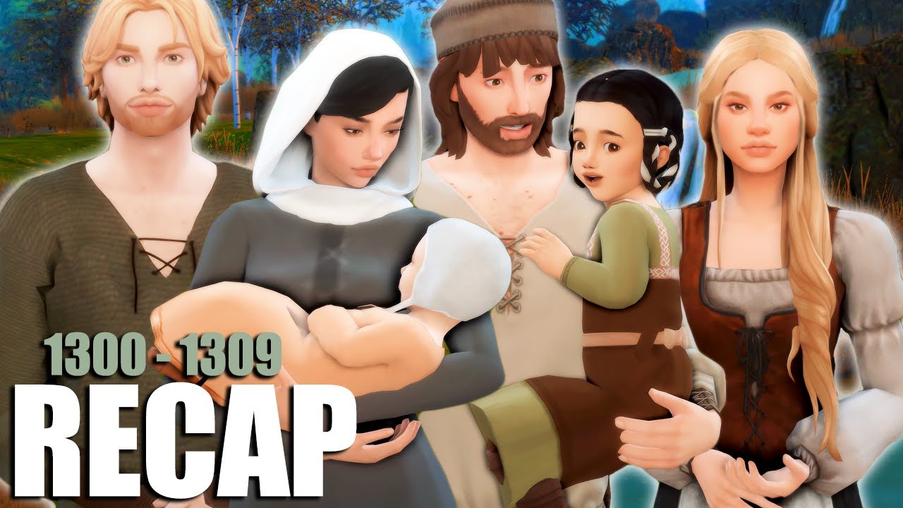 DECADE RECAP [ 1300 - 1309 ] THE SIMS 4 ULTIMATE DECADES CHALLENGE!