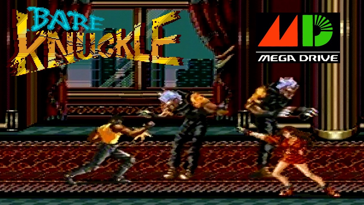 Bare Knuckle playthrough (Mega Drive) (1CC)