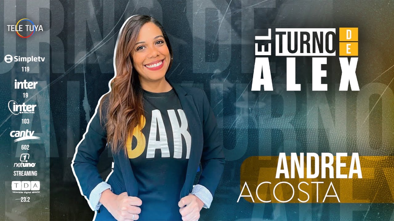 EL TURNO DE ALEX T2 - EP 08 - ANDREA ACOSTA