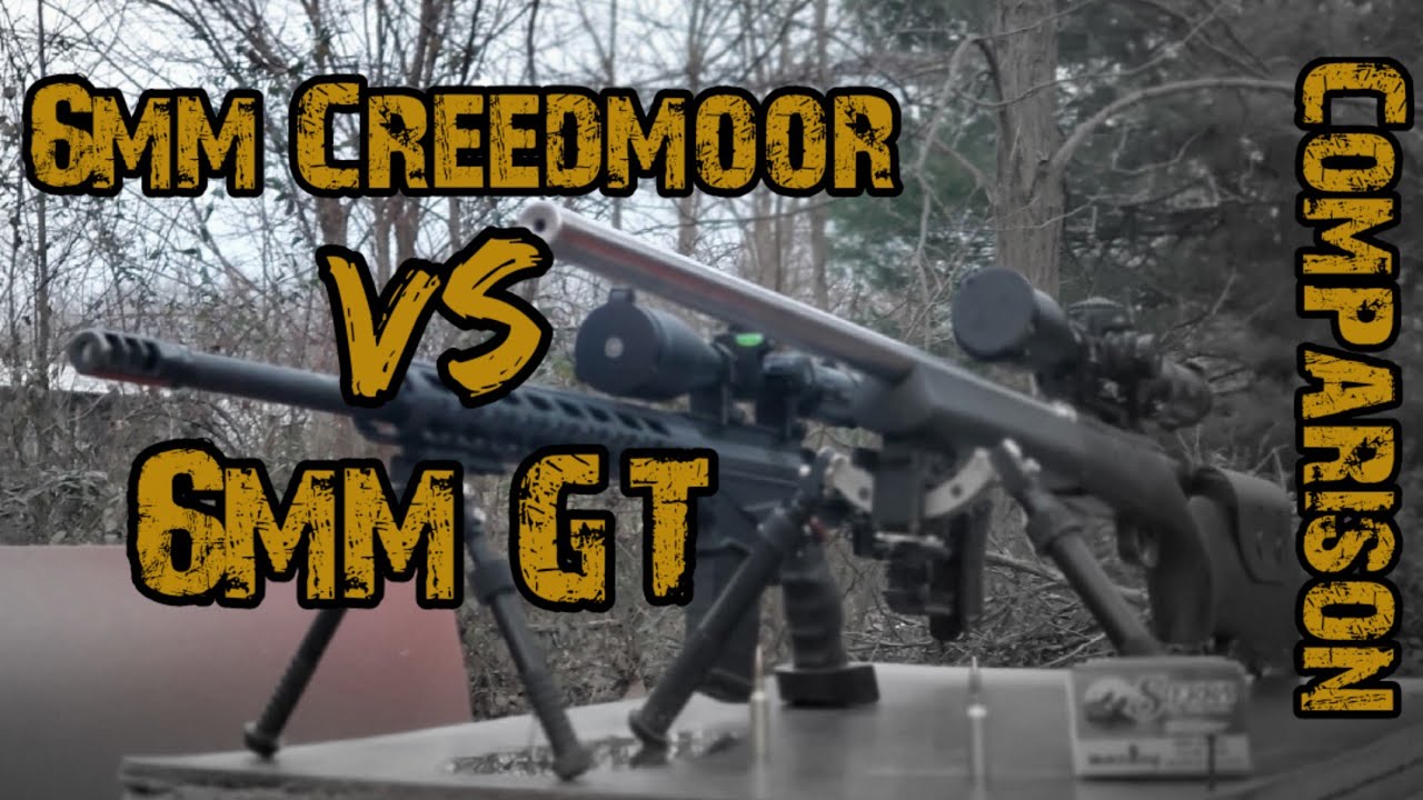 6mm Creedmoor vs 6mm GT | Cartridge Comparison