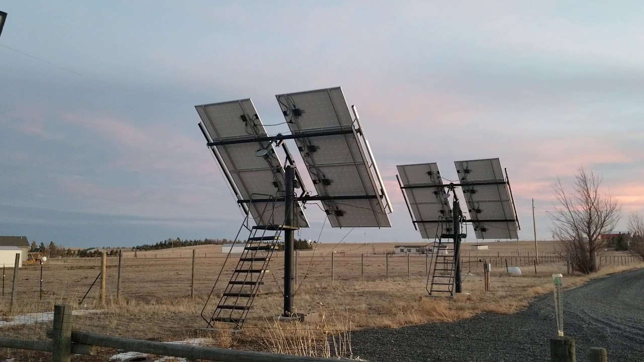 Solar PV Trackers in high winds