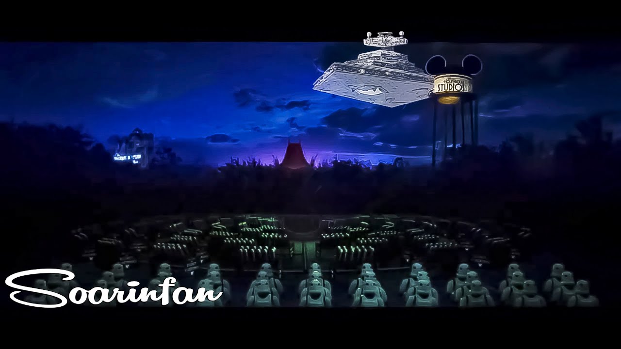 The Death Star's Attack on the Sorcerer's Hat @ Disney Hollywood Studios