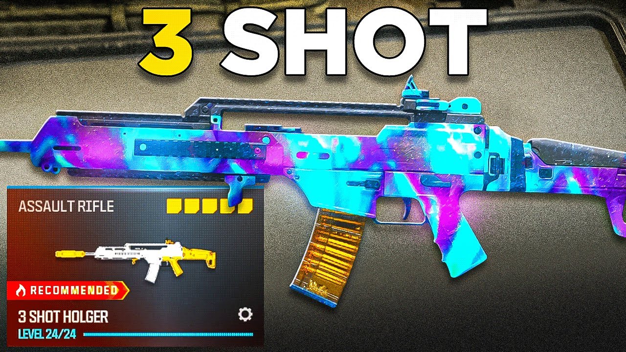 the NEW *3 SHOT* HOLGER 556 CLASS is GODLY in MW3! (Best HOLGER 556 Class Setup) - Modern Warfare 3