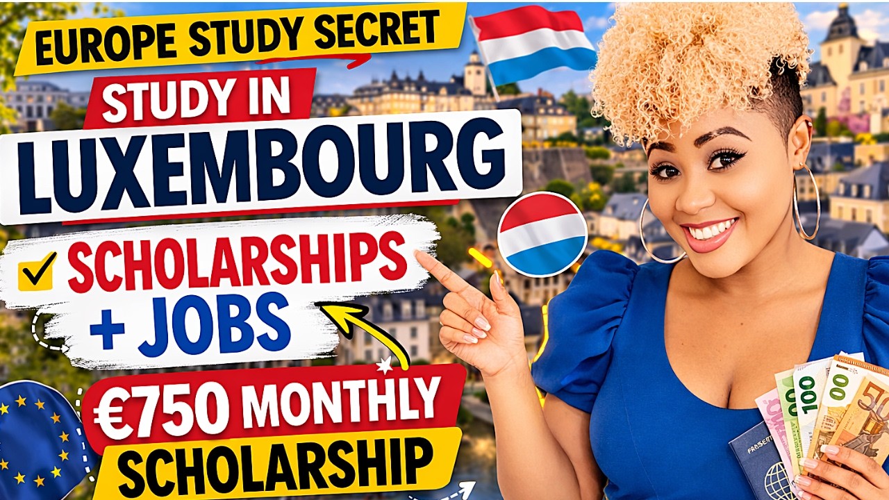 Luxembourg Scholarships 2026 | &euro;750 Stipend + Student Jobs
