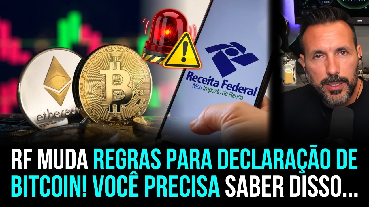 RECEITA FEDERAL MUDOU A DECLARA&Ccedil;&Atilde;O DE BITCOIN!