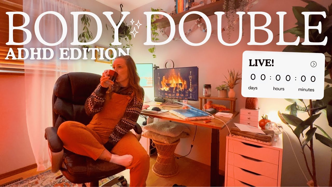 Cozy ADHD Body Doubling! 🌷 (25 minute work periods)