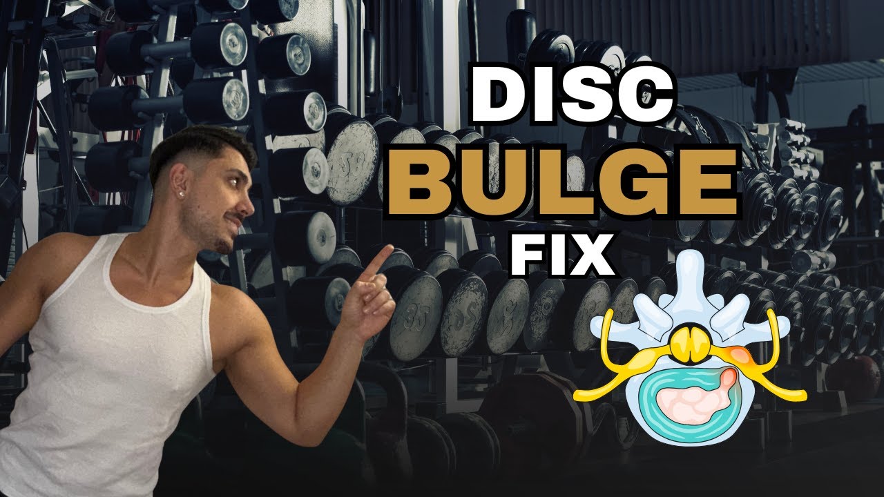 Disc Bulge Fix: 6 Gym Exercises (The SpineX™ Standard) 📐