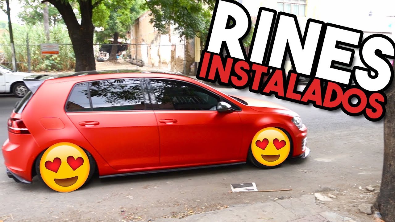 INSTALANDO RINES AL GTI | OZ RACING ULTRALEGGERA HLT