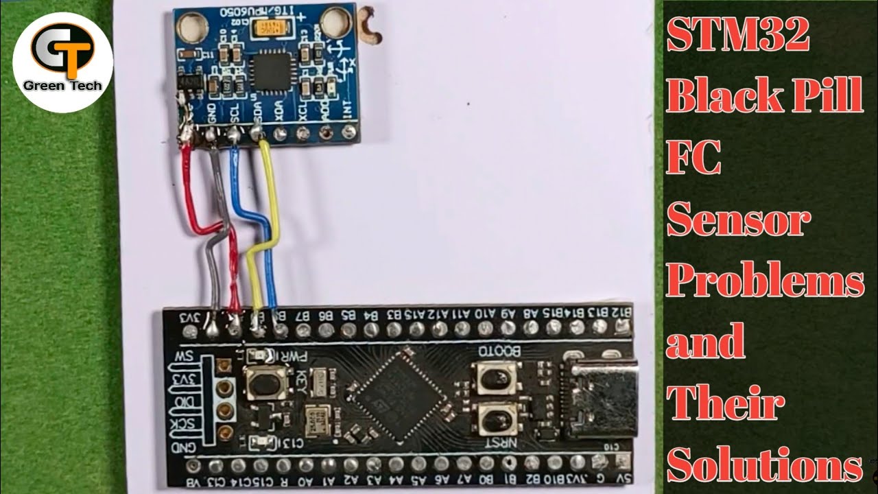 STM32 Black Pill FC Sensor Problems And their Solutions