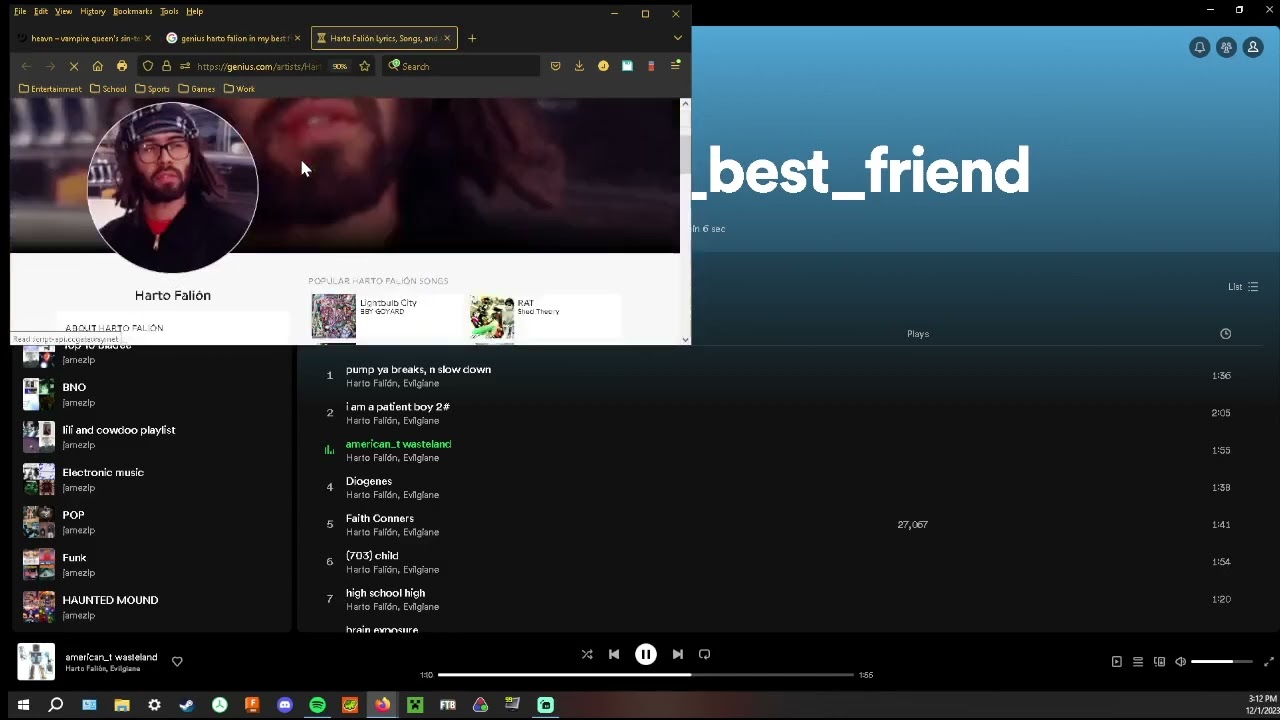 Harto Falión - im_my_best_friend Reaction