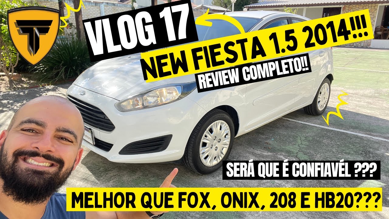 Review completo New Fiesta 1.5 S 2014 Manual!