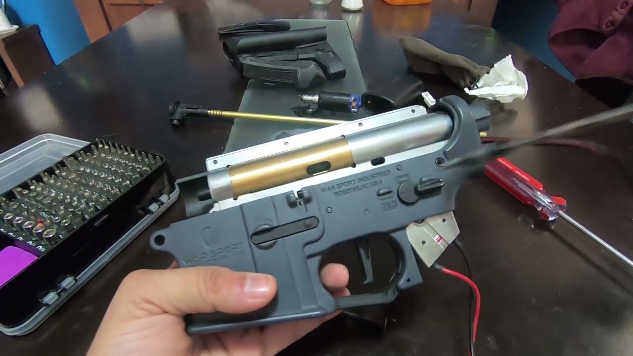 Desarmado y reparacion Krytac War Sport LVOA