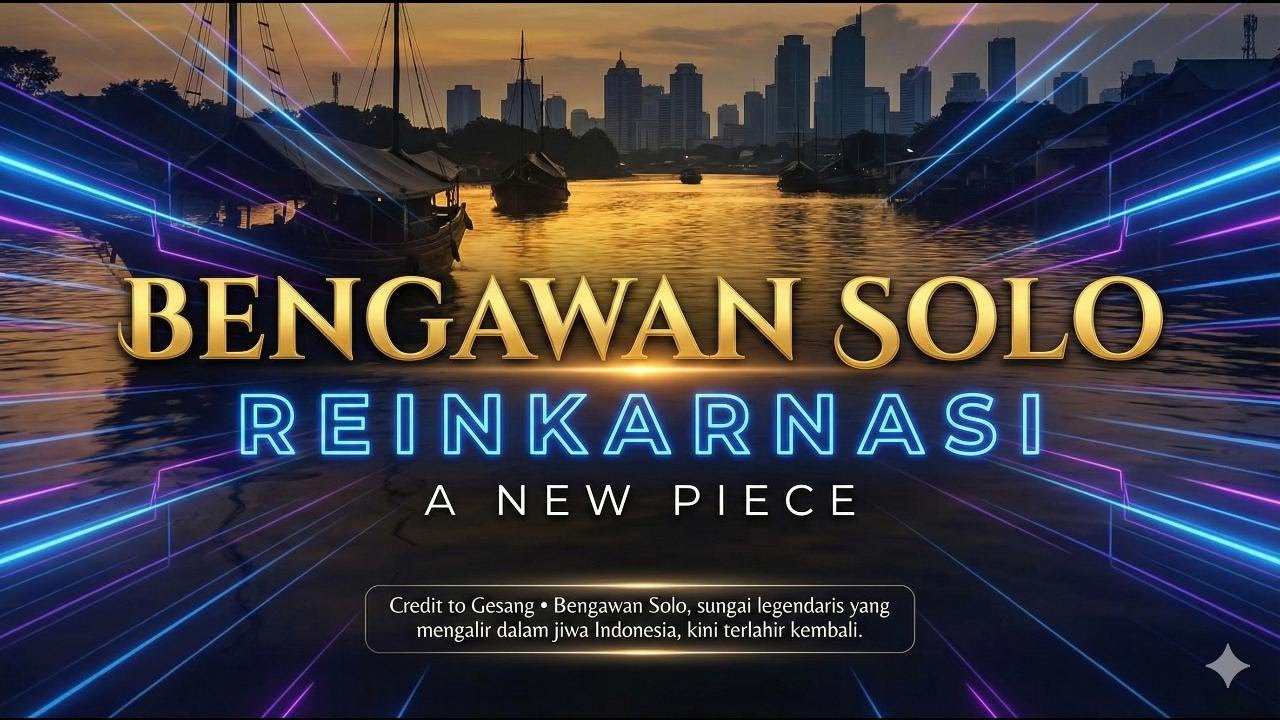 Bengawan Solo (Gesang) - Pop Rock Ballad Version | Radio Reinkarnasi