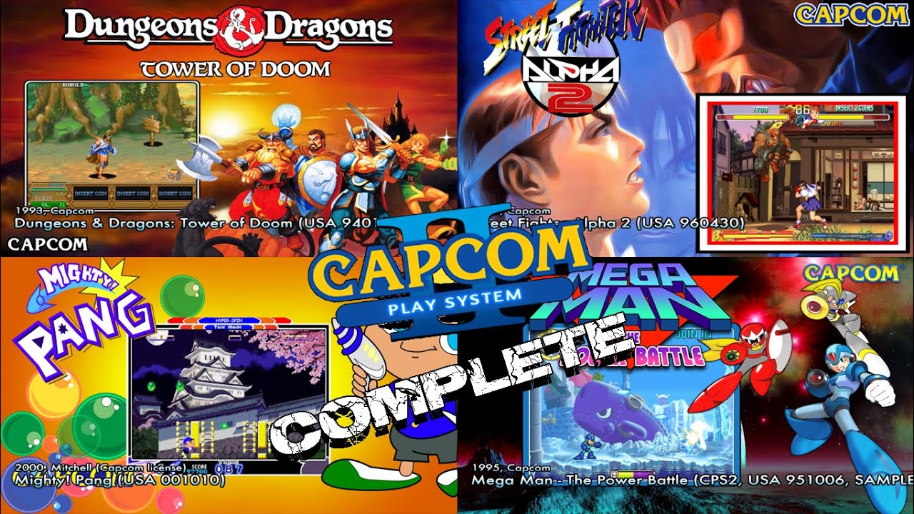 Capcom Play System II CPS 2 Complete