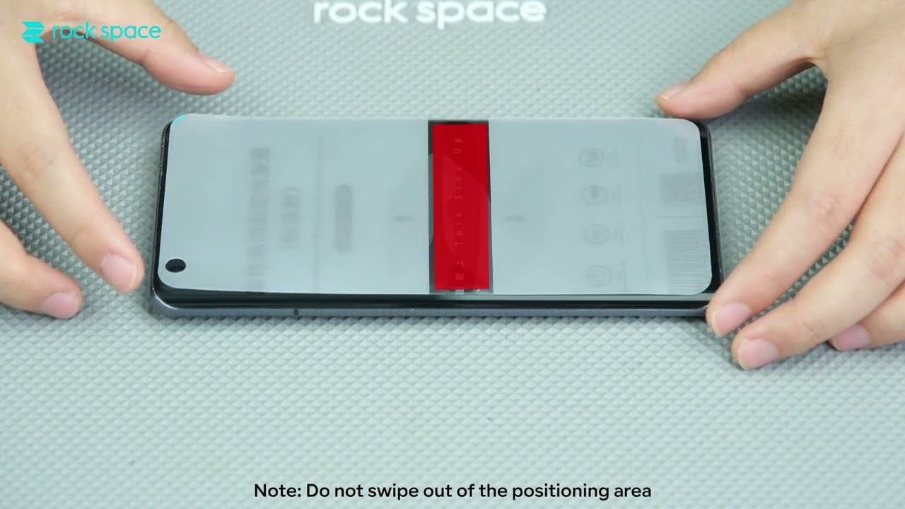 How to Install rock space Flexible HD Film (With auxiliary strip)