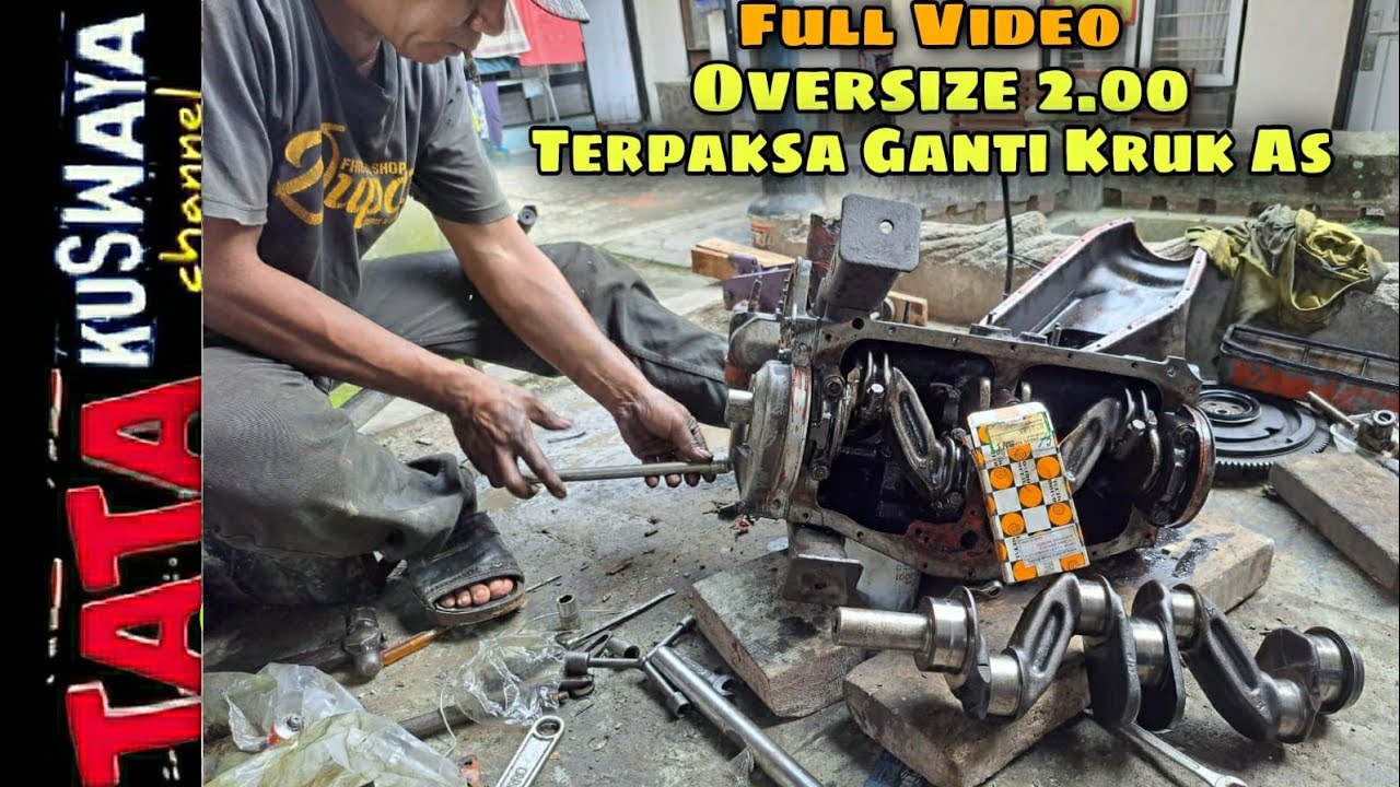 Proses Ganti Kruk As Colt T120