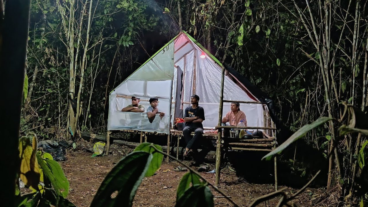 camping hujan deras kepala suku curhat 