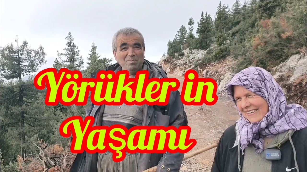 YÖRÜKLERİN YAŞAMI-YAĞMURLU KIŞ MEVSİMİNDE KEÇİLERİ GÜTMEK-ÇADIRDA TEREYAĞLI BAZLAMA YAPTIK