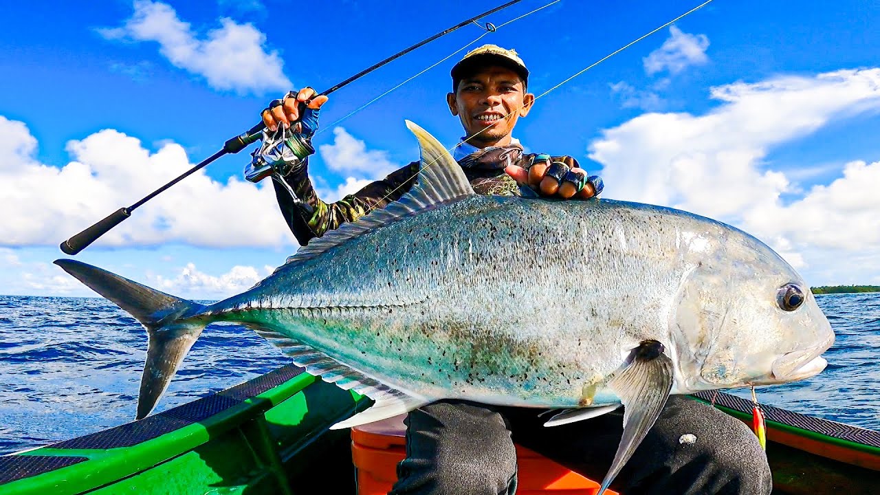 GT Terbesar Yang Saya Dapat Jigging Pakai Piranti Kecil !!