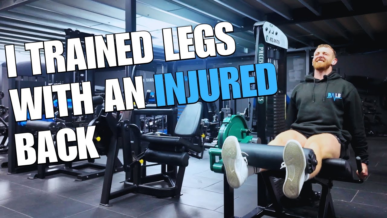 LEG DAY WITH AN INJURY
