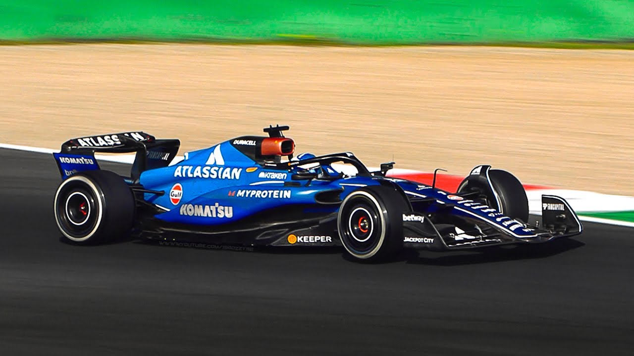 Alpine & Williams F1 at Monza Circuit: 2025 Testing of Previous Cars with Paul Aron & Luke Browning