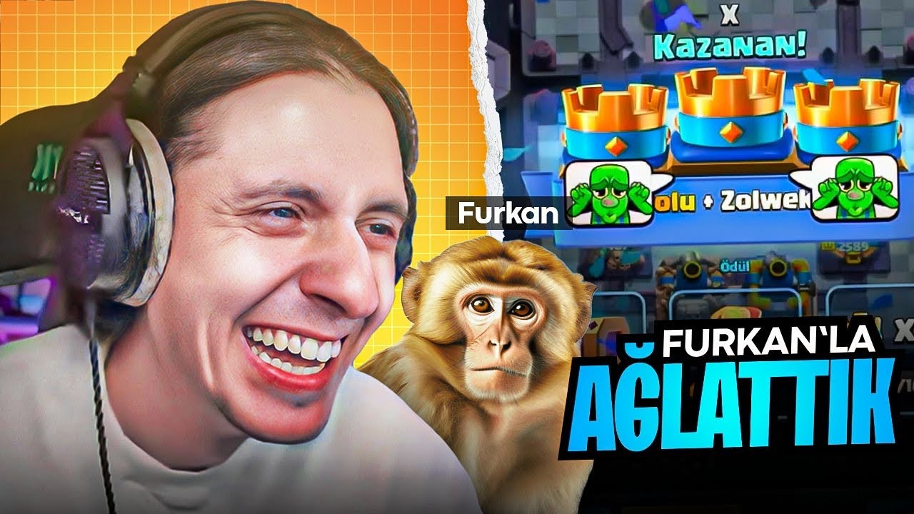 RAKİPLERİN DESTELERİNİ KOPYALADIK | FURKANLA CLASH ROYALE