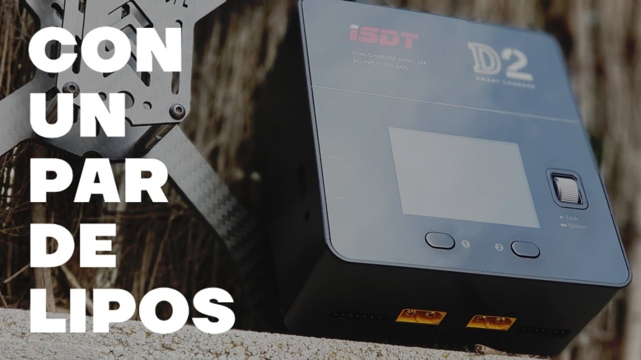 ISDT D2-un cargador DE CALIDAD y de DOS en DOS [unboxing/review]
