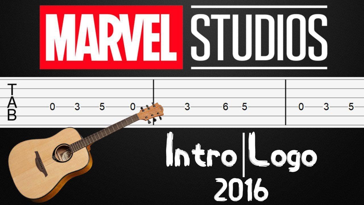 Marvel Studios 2016 Logo Theme Guitar Tabs, Guitar Tutorial, Guitar Lesson