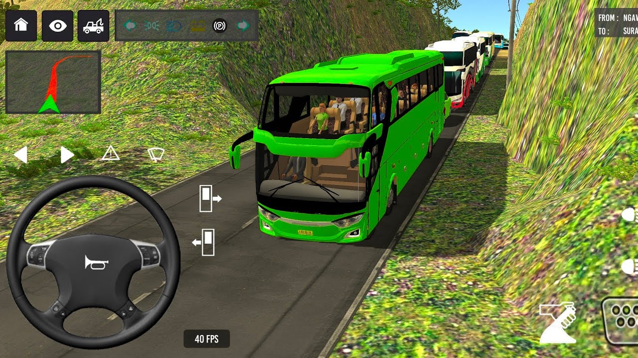 euro coach bus simulator 🚧🚌|| new coach bus simulator part-52 Android gameplay