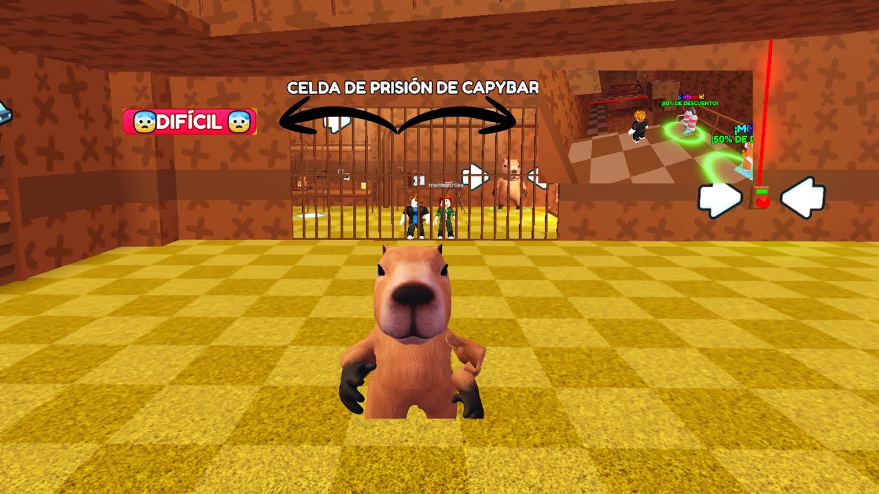 ESCAPAMOS A LA PRISIÓN DE CAPIBARA EN EL NIVEL DIFÍCIL