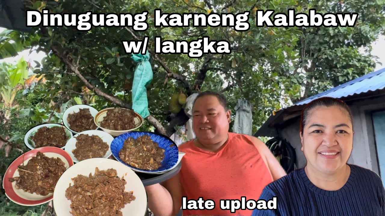 Dinuguang karneng kalabaw ala Bossing Emil | late upload