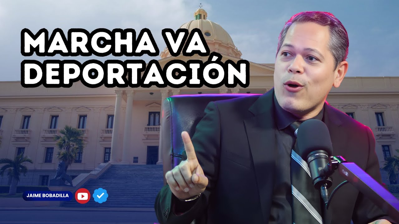 Marcha Antigua Orden Dominicana va Deportaciones son legales