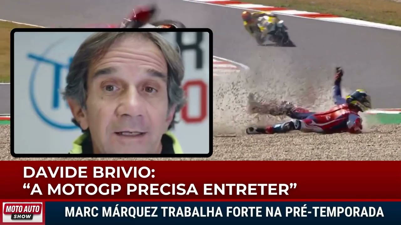 DAVIDE BRIVIO DISPARA: “A MOTOGP PRECISA ENTRETER, GOSTEM OU NÃO”