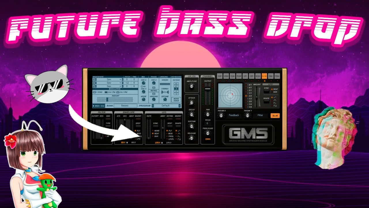 FUTURE BASS DROP USING GMS ONLY 🔥😍
