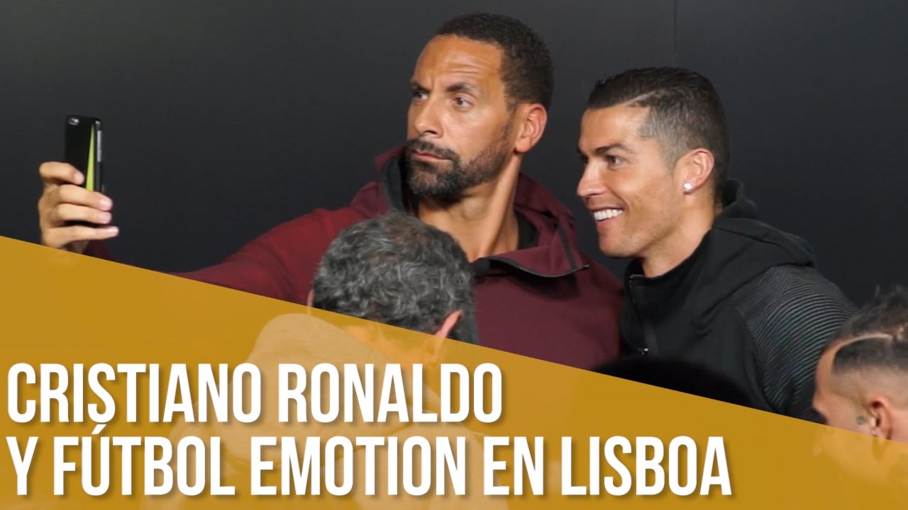 Cristiano Ronaldo y Fútbol Emotion en Lisboa
