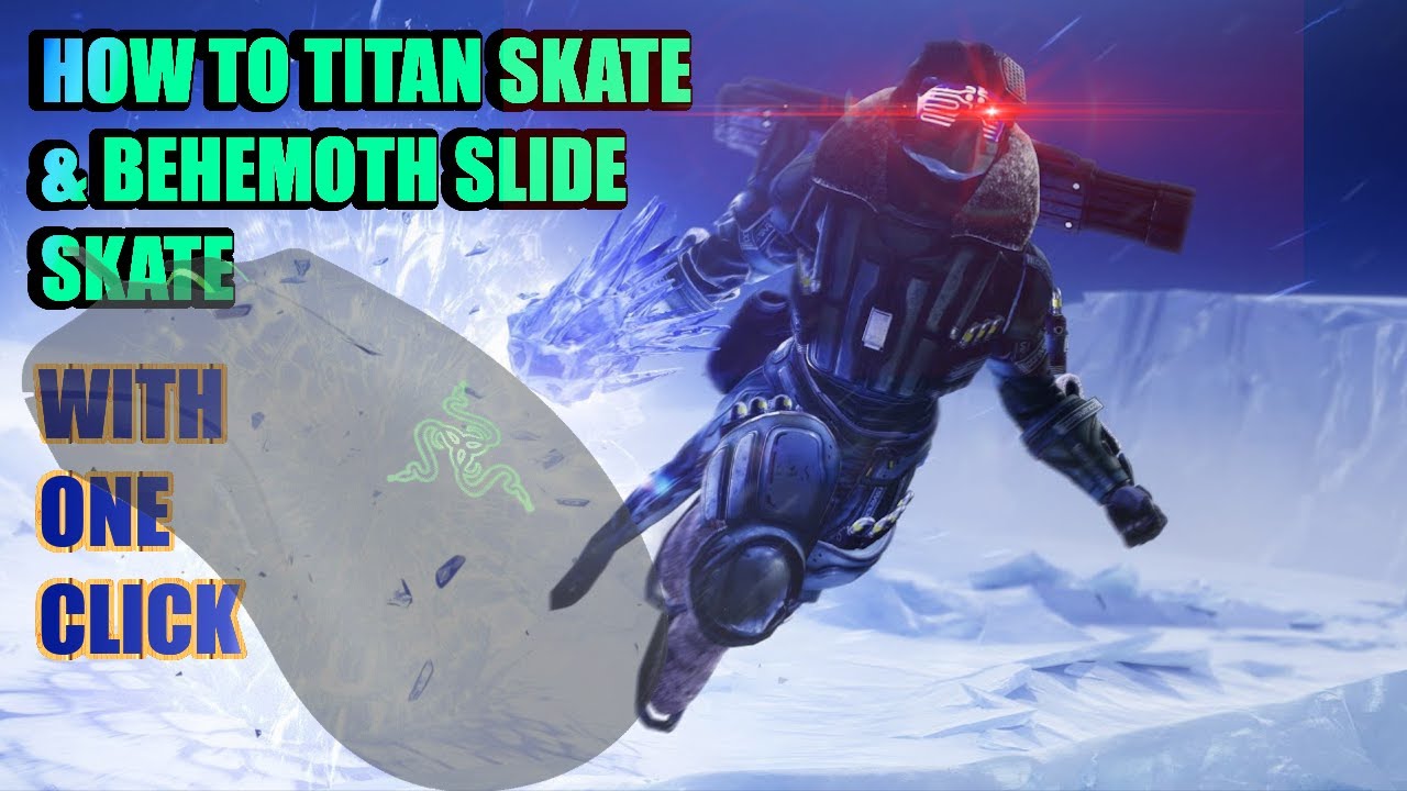 Destiny 2 The Fastest Class | How To TITAN Slide Skate... SUPER FAST!