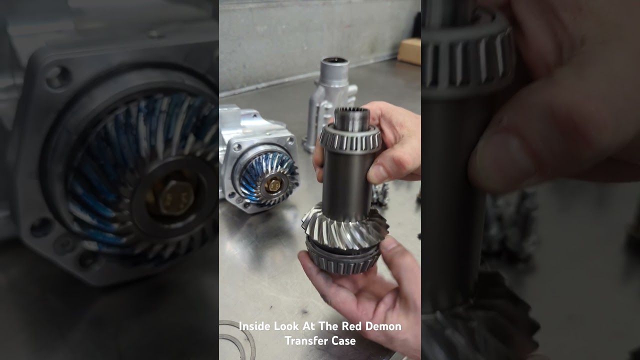Red Demon - Billet Transfer Case - Inside Look Before TX2K - Magnus Motorsports - Stick Shift Class