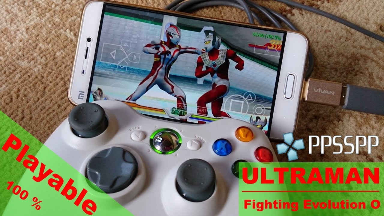 Ultraman : Fighting Evolution 0 Zero PPSSPP - No Lag Full Speed!!!