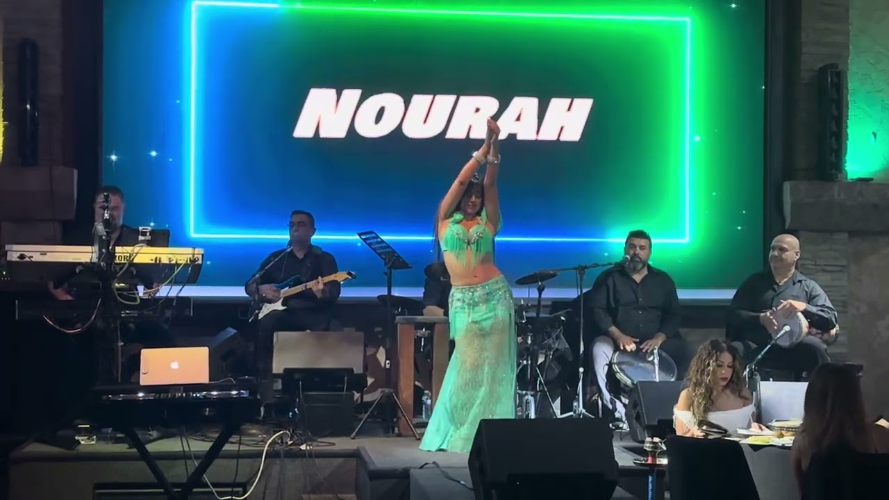 Bellydancer Nourah - Fairuz song with live band