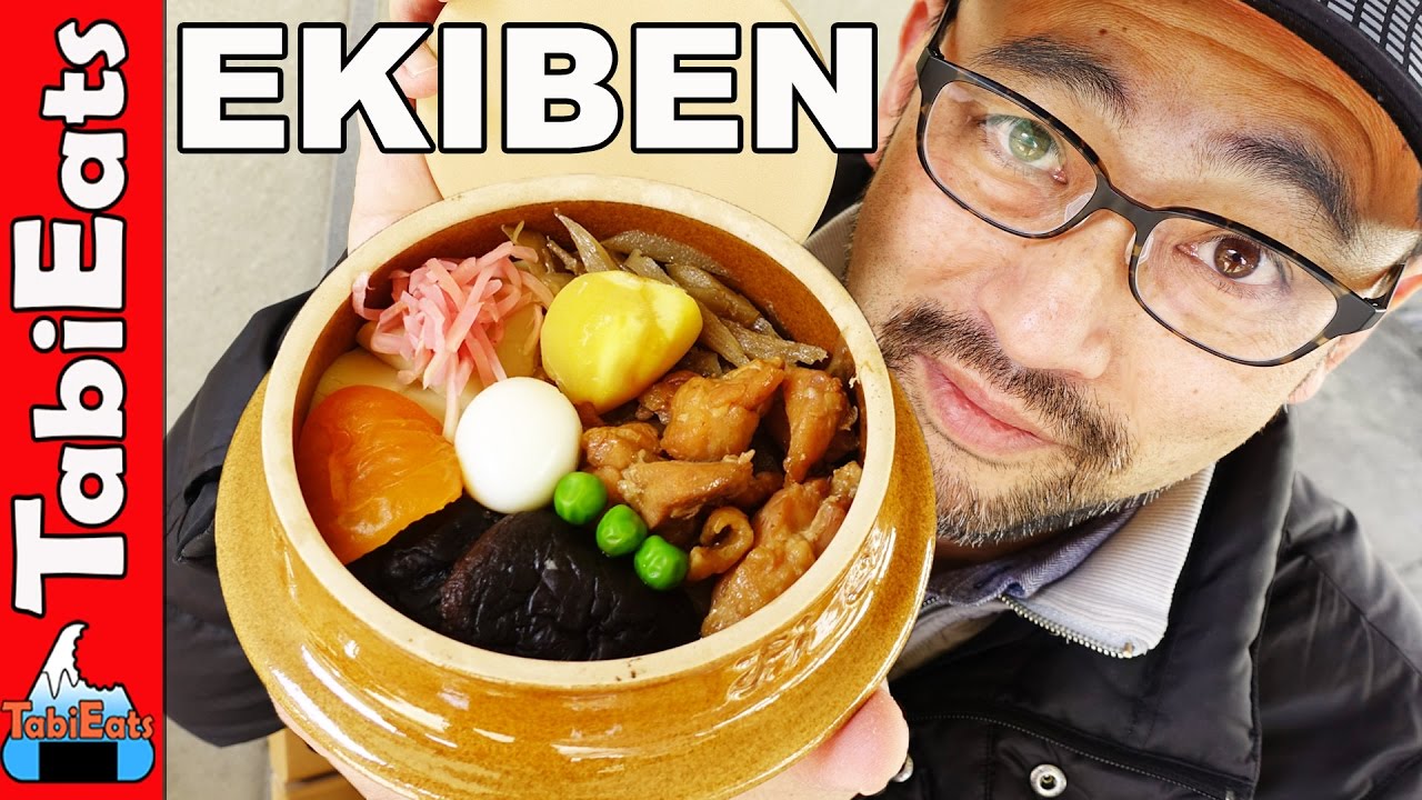 Train Station Bento ( EKIBEN ) Adventure in Japan!