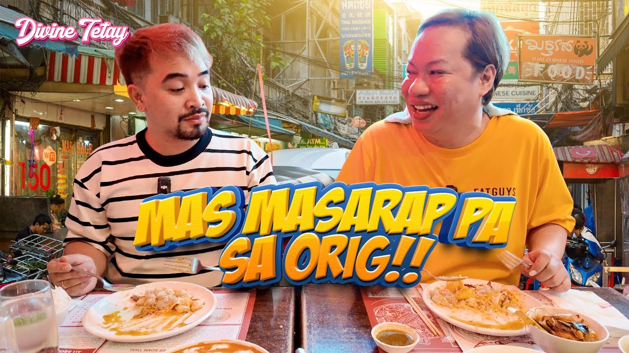 PARANG MAS MASARAP ITO KESA SA NATIKMAN KO SA THAILAND. OUR 