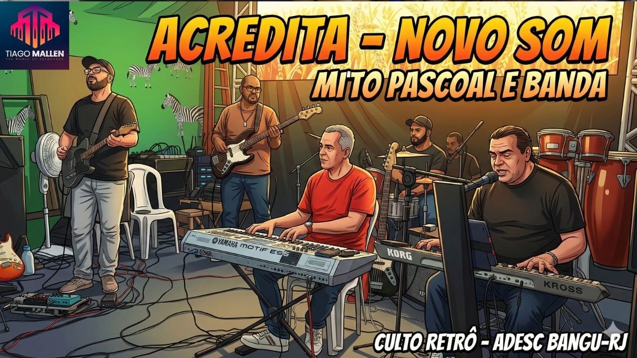 ACREDITA - NOVO SOM  (TIAGO MALLEN - MITO PASCOAL - BILL - FELLIPE BADAJOZ E JOEL HENRIQUE. ADESC RJ