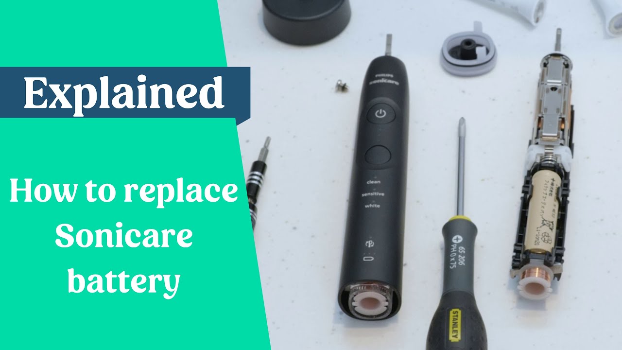 How to replace a Philips Sonicare battery (Series 5300/5500/6100/6500/7100)
