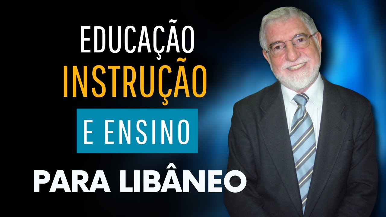 Educa&ccedil;&atilde;o, Instru&ccedil;&atilde;o e Ensino-  Lib&acirc;neo