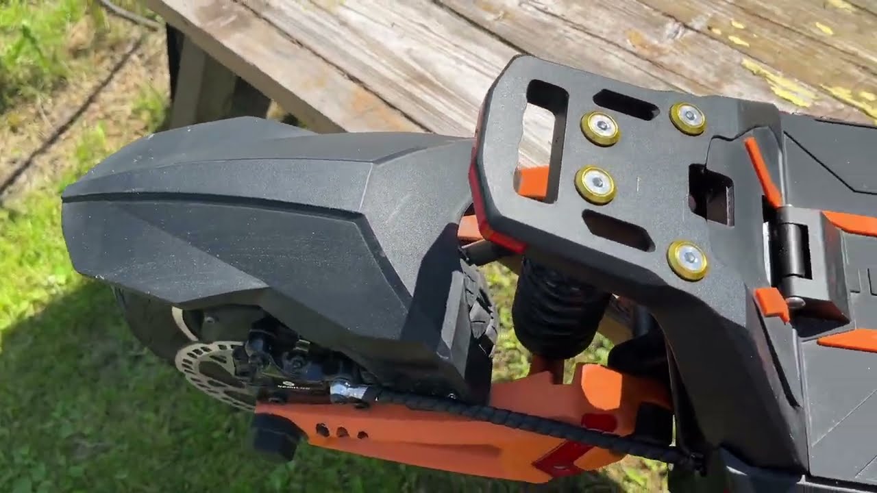 Kugoo Kirin G3 pro. установка брызговиков